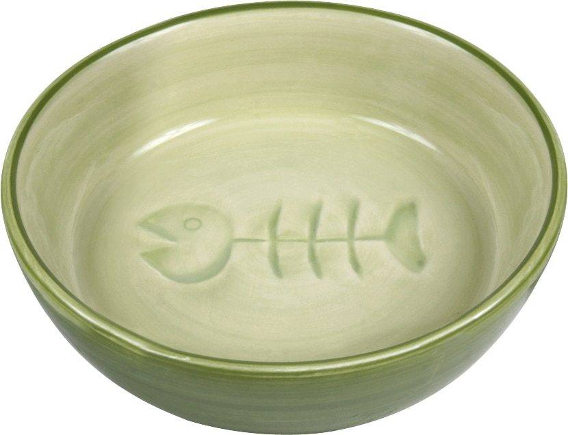 19764 Trixie Ceramic Bowl керамическая миска для кошек и маленьких собак, 0.2 л, ø 13 см — изображение 1