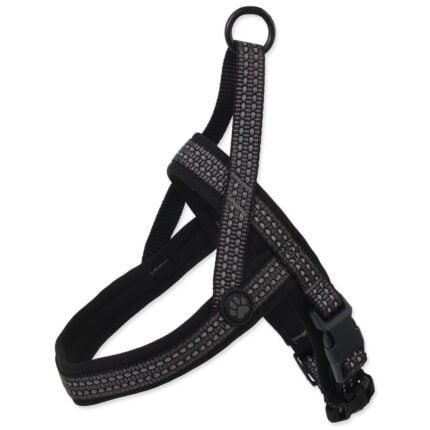 Active Dog Harness Neoprene L шлейка для собак, серая, ширина 3,2 см, обхват груди 72-90 см
